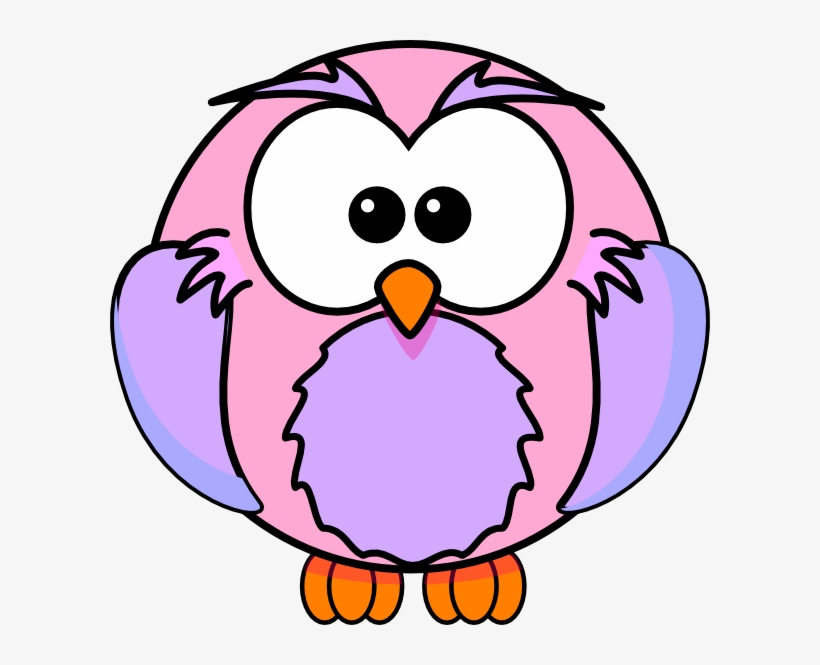 Snowy Owl Clipart - Cartoon Animals To Colour, transparent png