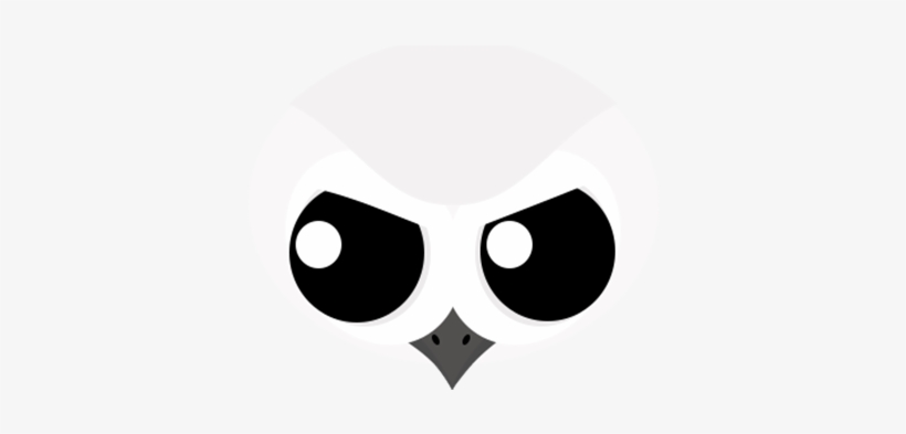 Snowyowl Head - Mope Io Snowy Owl, transparent png