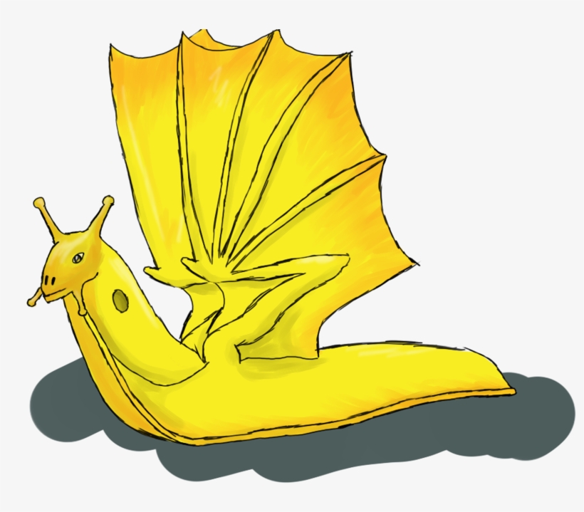 Banana Slug Dragon By Defy, transparent png