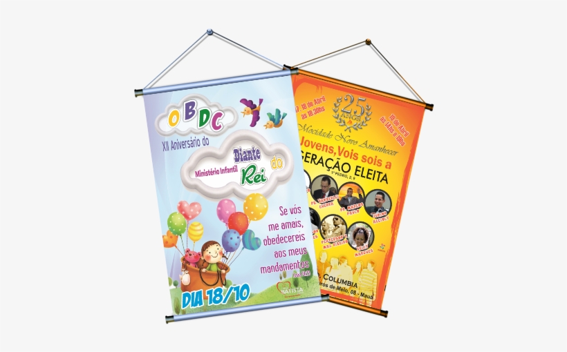 Banners São Utilizados Na Exposição De Produtos Ou - Banner De Aniversário Png, transparent png