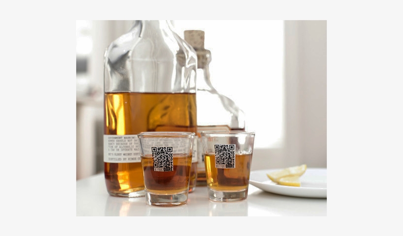 Truth Or Dare Shot Glasses - Kikkerland Shot Glasses Truth Or Dare, transparent png