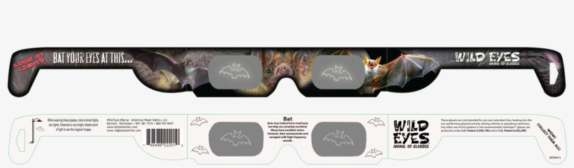 Bat Wild Eyes Glasses - Eye, transparent png