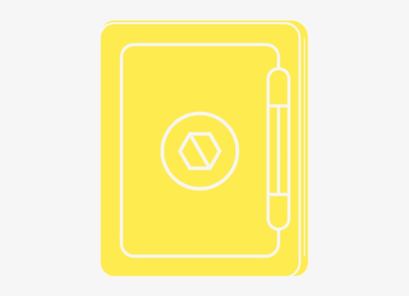 Notepad - Circle, transparent png