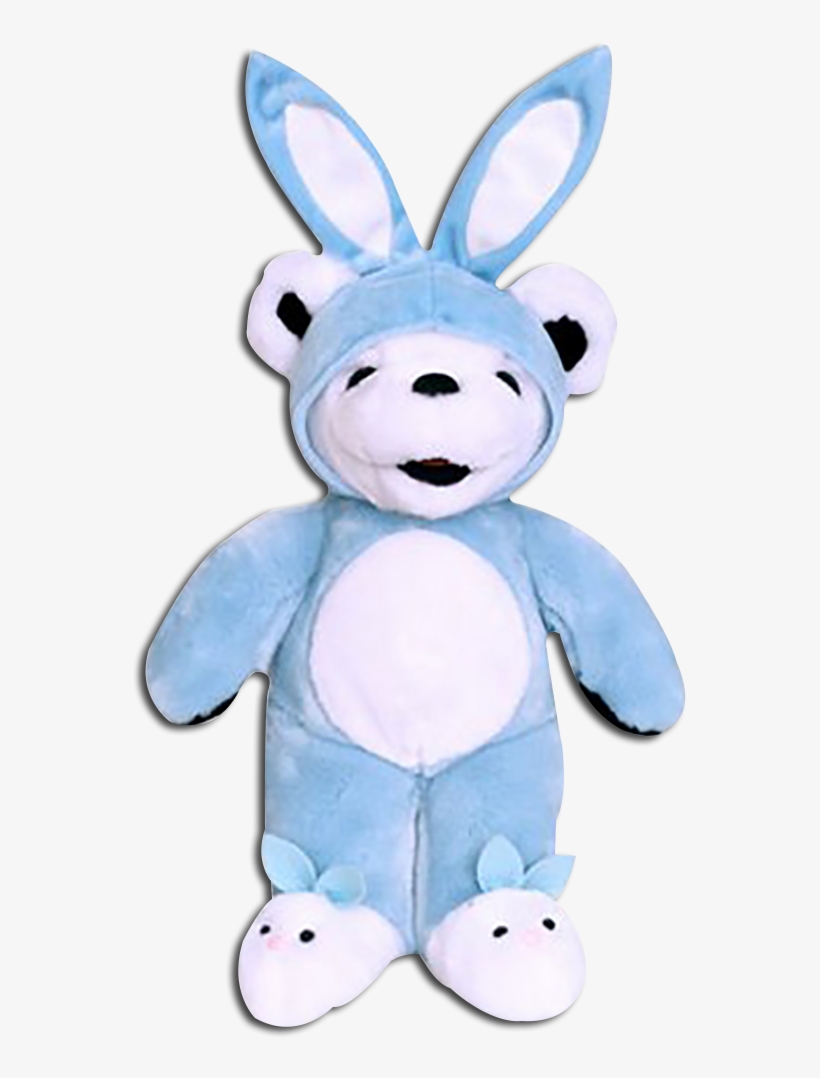Grateful Dead Plush Blue Bunny Rabbit Teddy Bear - Grateful Dead 36cm St. Nicholas Bean Bear Stuffed Animal, transparent png