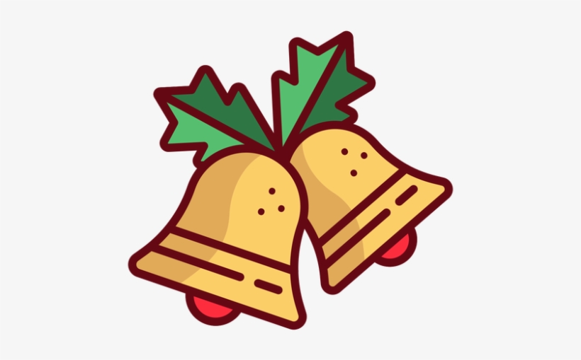 6 - Campanas Navideñas Png, transparent png