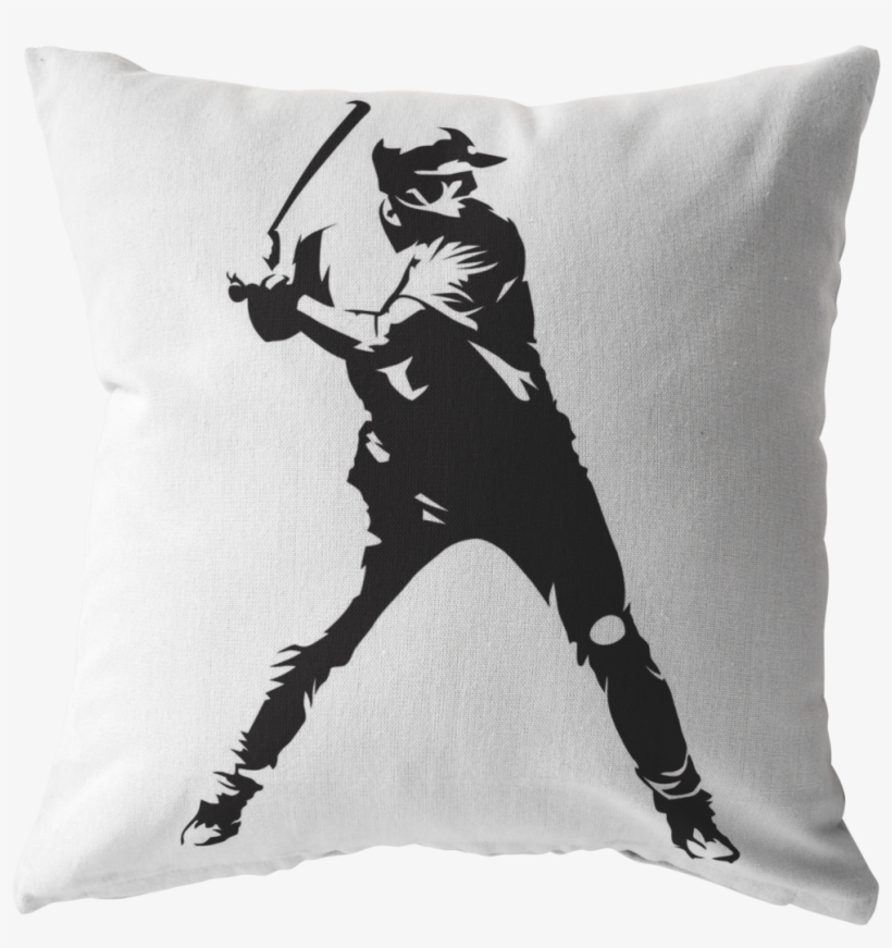Baseball Pitcher Pillow - Throw Pillow, transparent png