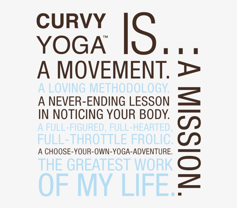 Curvy Yoga About Text - Curvy Yoga, transparent png