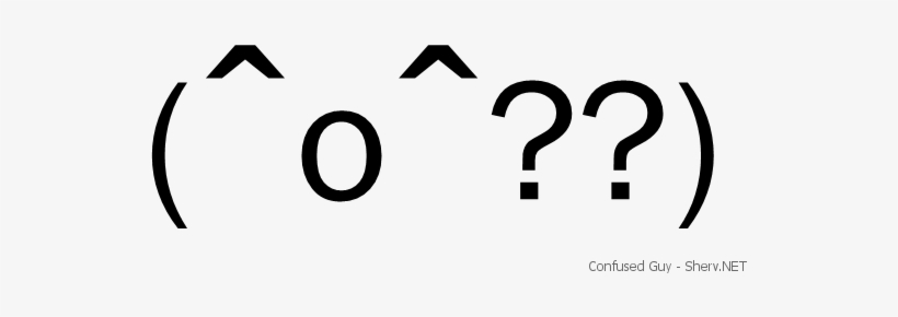 Confused Guy Inverted, transparent png