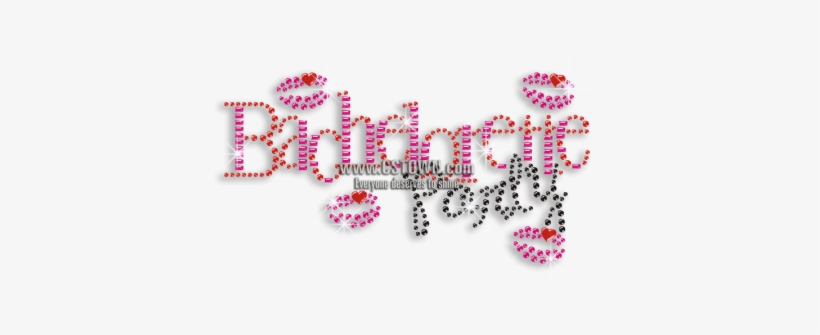 Wonderful Bachelorette Party Iron-on Rhinestone Transfer - Iron On Rhinestone Transfer, transparent png