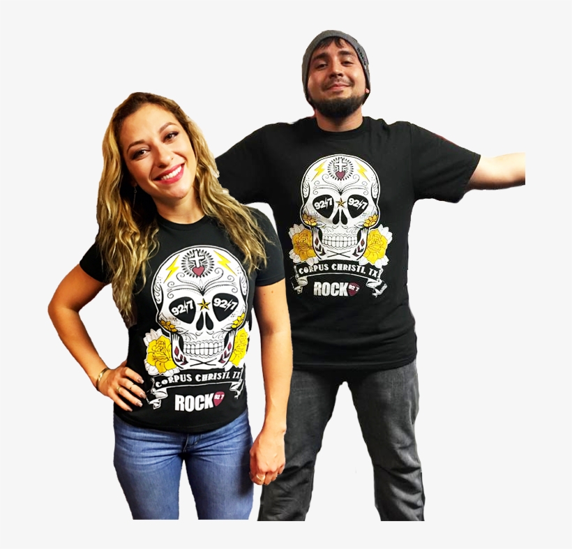 Sugar Skull Tee - Calavera, transparent png