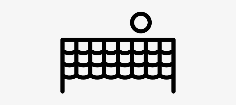 Volleyball Net Vector - Keyboard Png Icon Black, transparent png