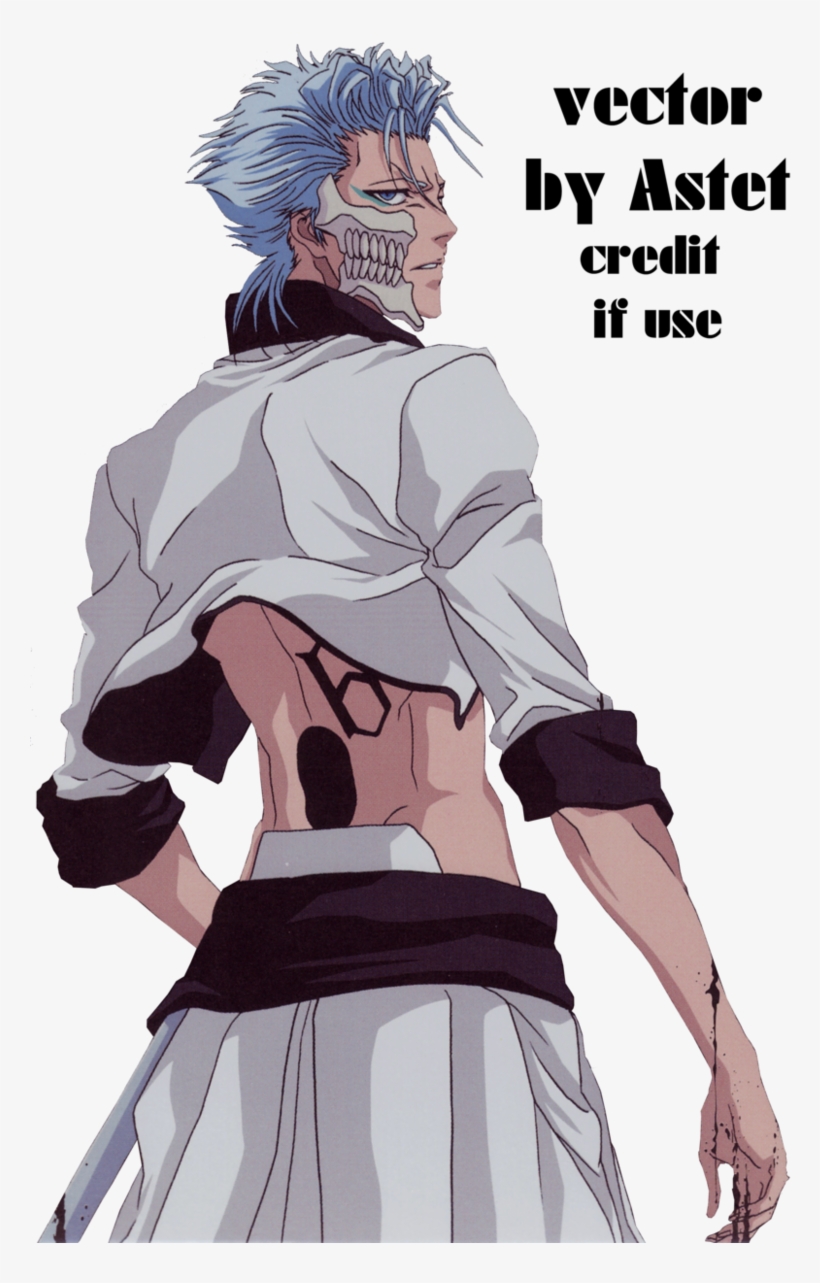 Grimmjow Vector By Astet - Gin Bleach Full Body, transparent png