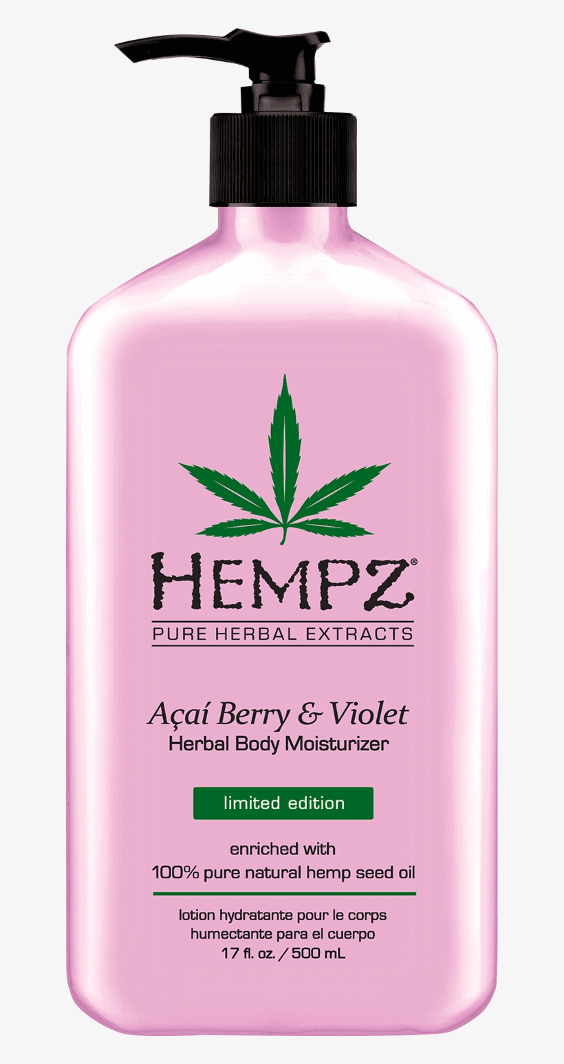 Acai Berry And Violet Moisturizer - Hempz Sweet Pineapple And Honey Melon Herbal Body Moisturizer,, transparent png