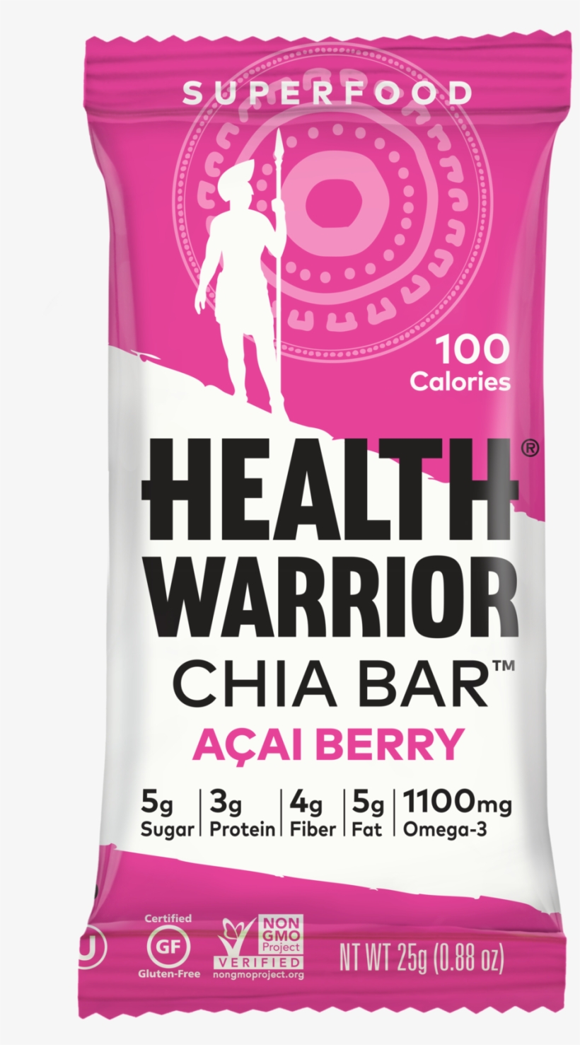 Health Warrior Chia Bar - Health Warrior Acai Berry Chia Bars, transparent png