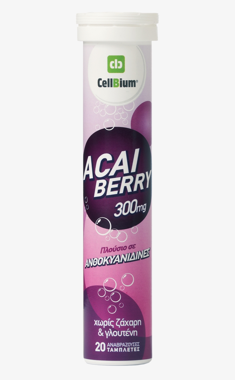 Cellbium Acai Berry 300mg Is A Dietary Supplement That - Acai Berry, transparent png