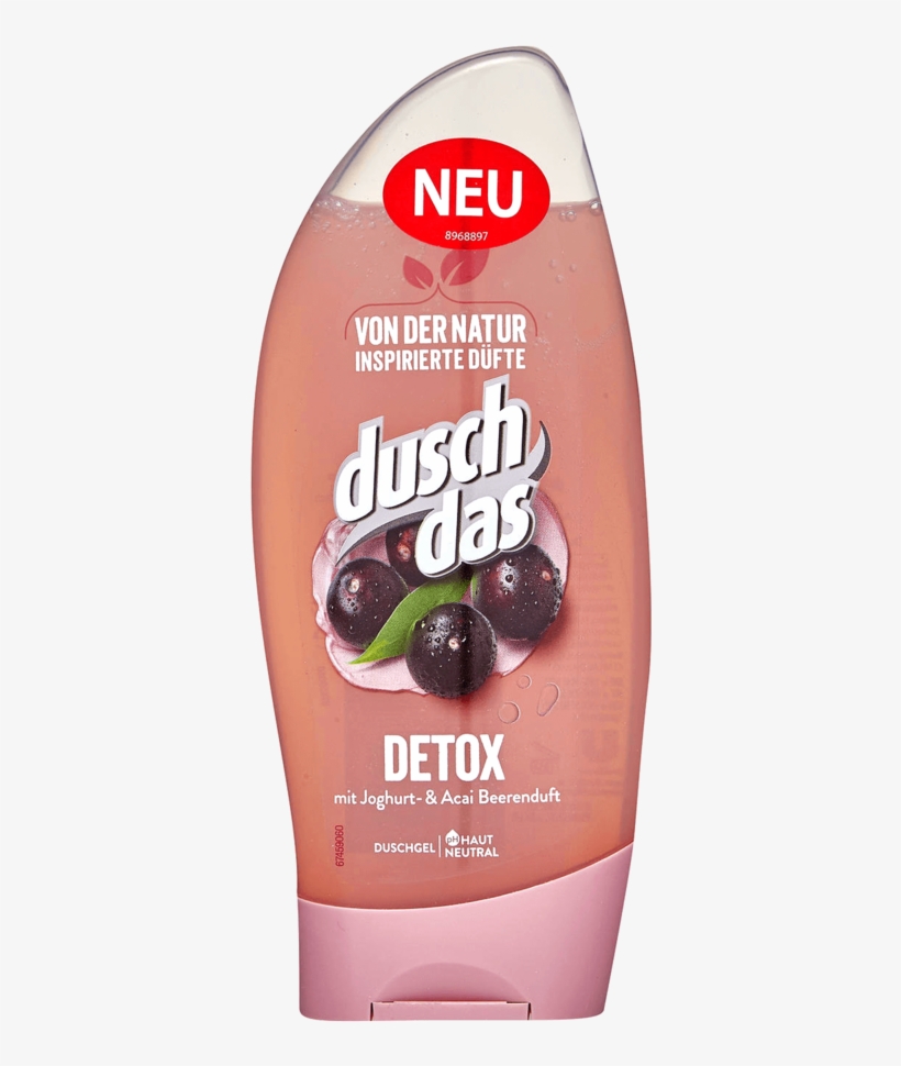 250ml Shower The Detox With Yoghurt & Acai Berry Scent - Duschdas Detox, transparent png