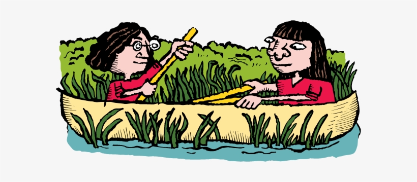 Wild Rice People In Canoe - Zingerman's Roadhouse, transparent png