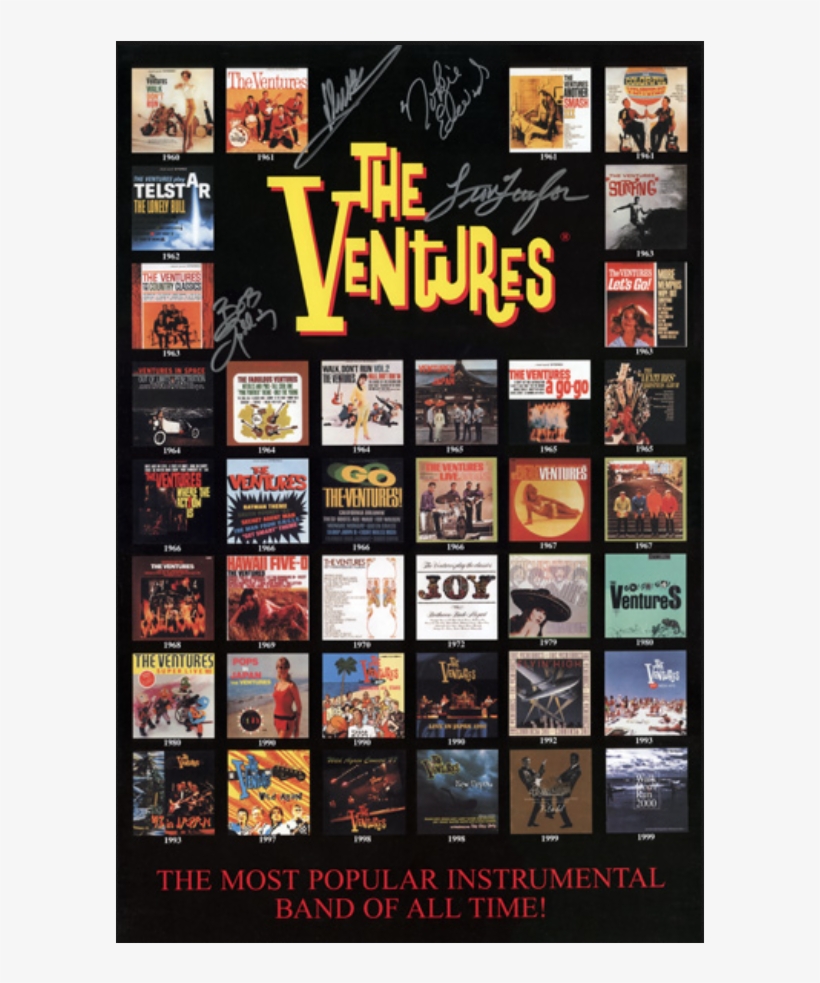 The Ventures Album Cover - Ventures, The - Forever (2-cd Japan), transparent png