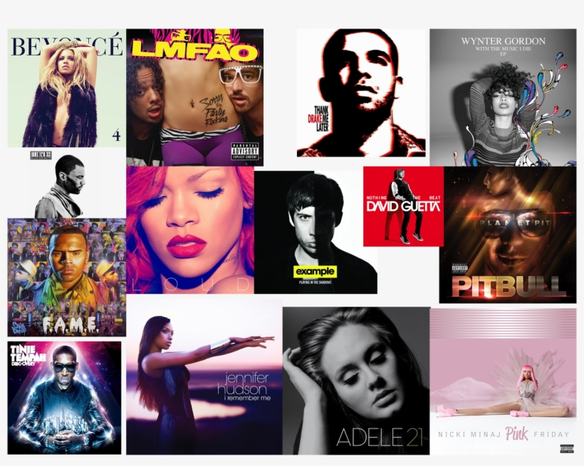 Album Cover Collage - Chris Brown: F.a.m.e.(deluxe Version) Cd, transparent png