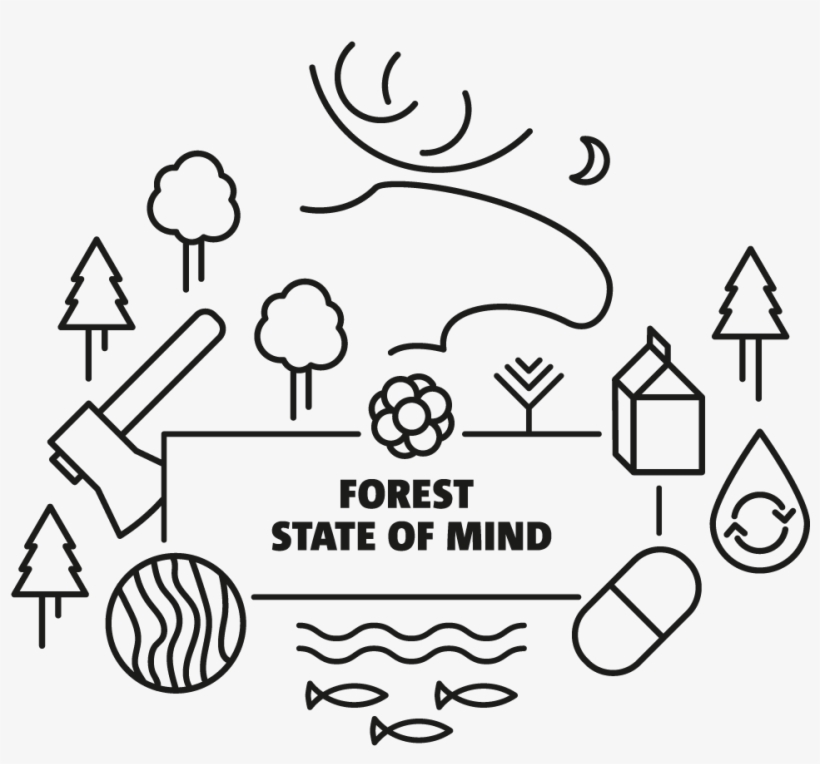 Fsof Tunnus 01 En Black Markomyllyaho - Suomen Metsäyhdistys, transparent png