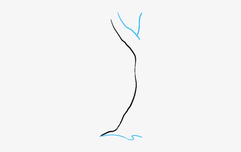 How To Draw Cartoon Forest - Drawing, transparent png