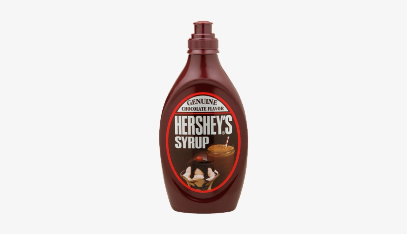 Hershey's Syrup Chocolate - Hershey's Genuine Chocolate Syrup 24 Oz Bottle, transparent png