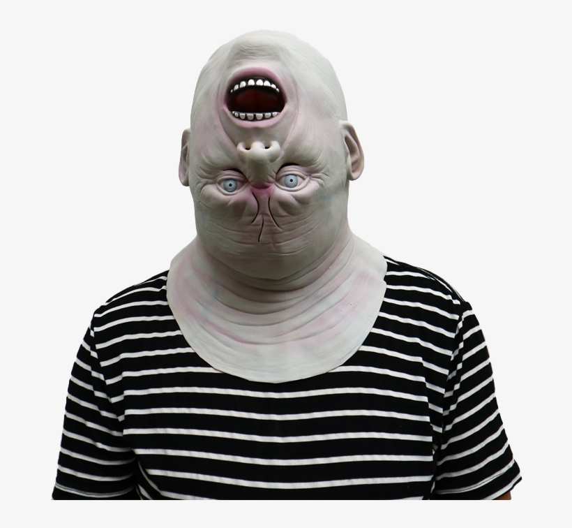 Us Scary Ghost Mask Cosplay Costume Horror Scary Mask - Upside Down Mask, transparent png
