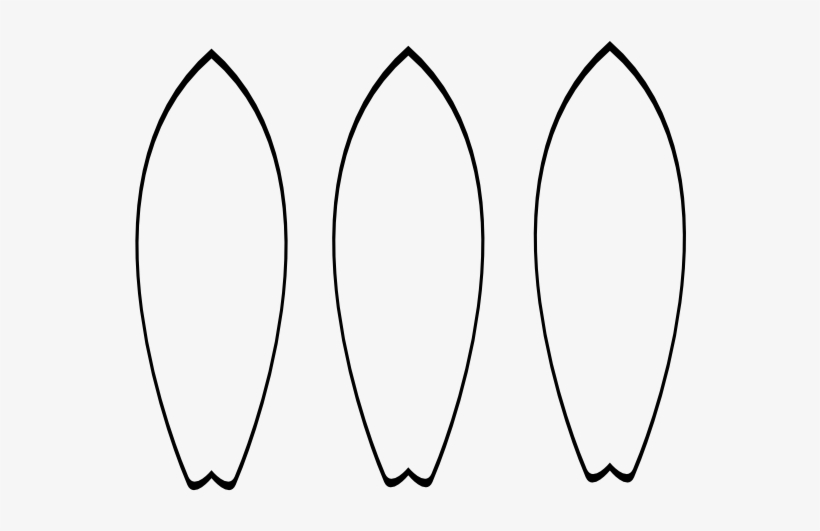 How To Set Use 3 White Surfboards Svg Vector 600x452 Png Download Pngkit
