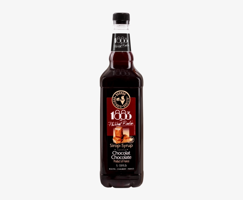 1 Liter Chocolate Syrup - 1883 Routin Raspberry Syrup - 1 Liter ..., transparent png