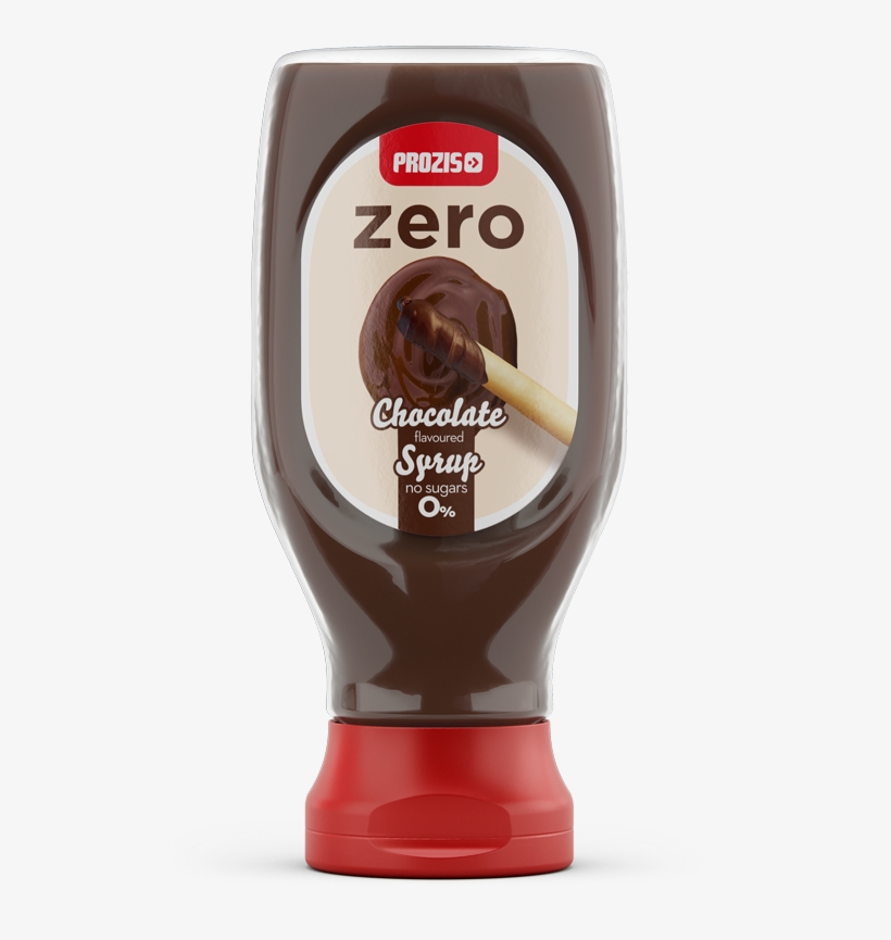 Prozis Zero Chocolate Syrup 270 G, transparent png