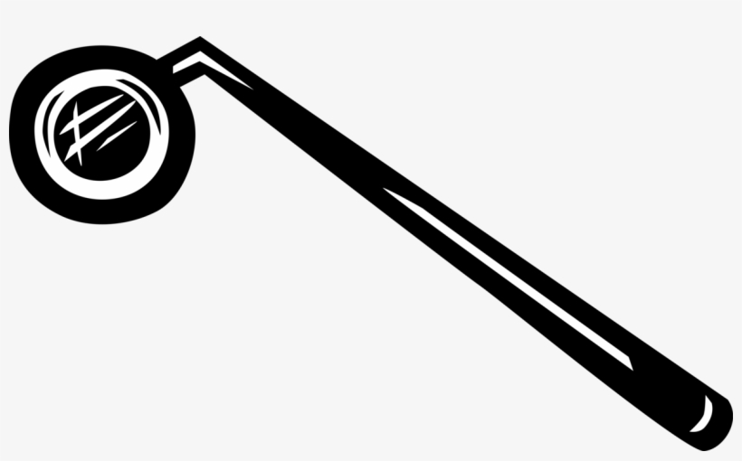 Vector Illustration Of Dental Mirror Instrument Dentist - Illustration, transparent png