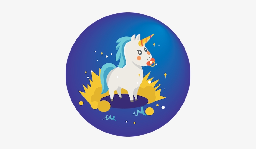 The Final Part Of The Baby Unicorn That We'd Like To - Illustration, transparent png