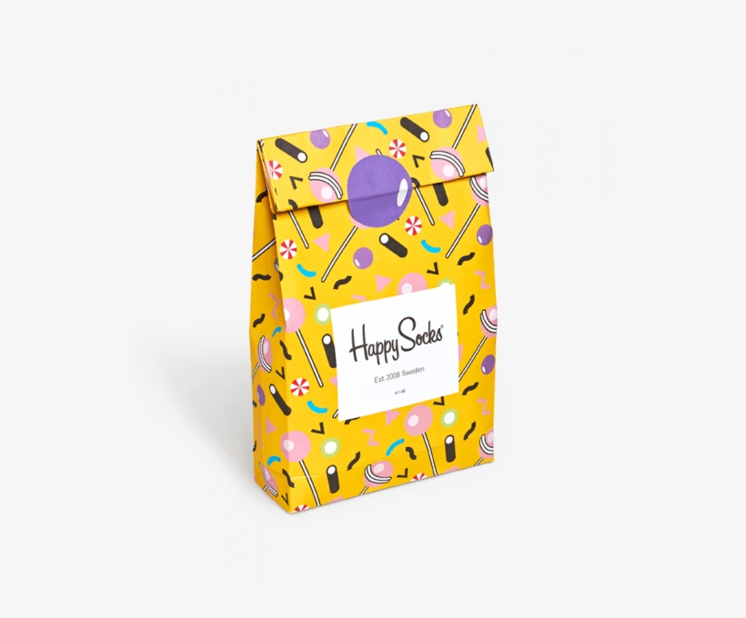 Candy Socks Gift Bag - Happy Socks Packaging Beatles, transparent png
