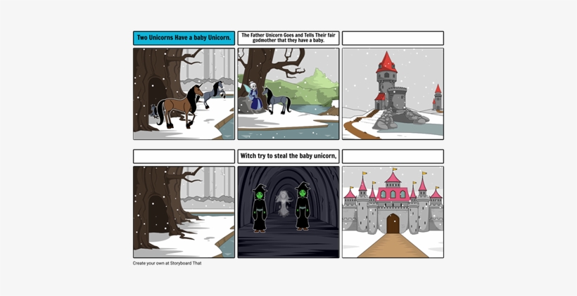 Unicorn Story - Cartoon, transparent png