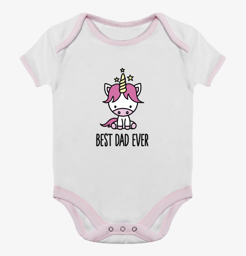 Baby Body Contrast Best Dad Ever By Laundryfactory - T Shirt Baby Names, transparent png