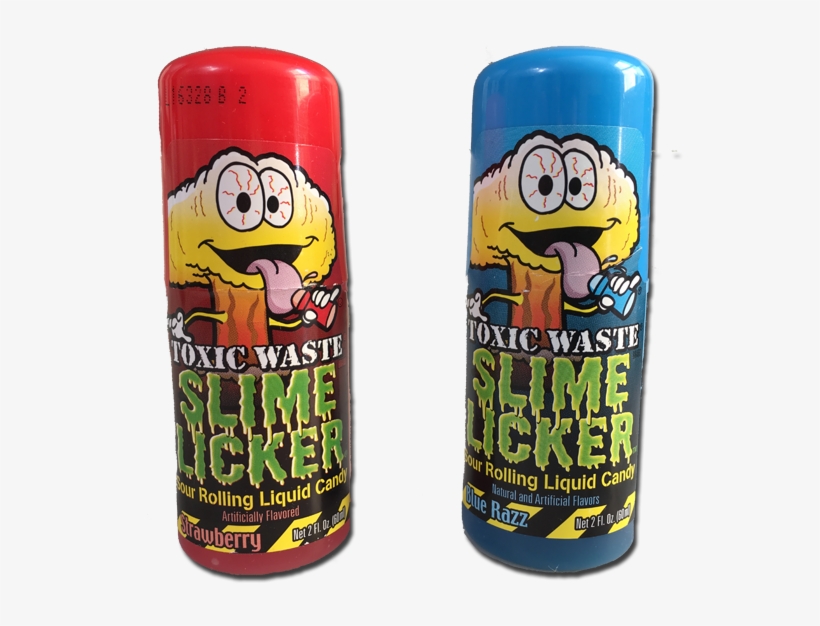 The Design Of These Are Kinda Creepy And Weirdly Fun - Toxic Waste Slime Licker Blue Razz, transparent png