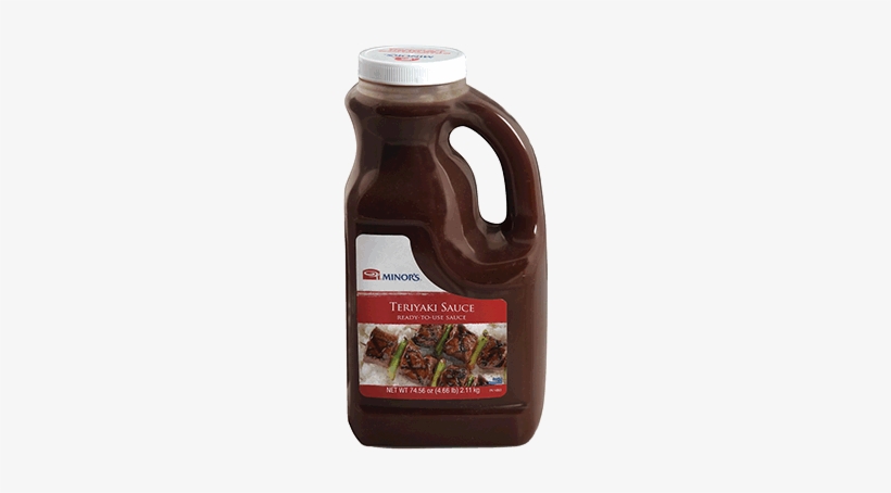 Minor's Teriyaki Sauce Rtu 4 X - Salsa Teriyaki Minors, transparent png