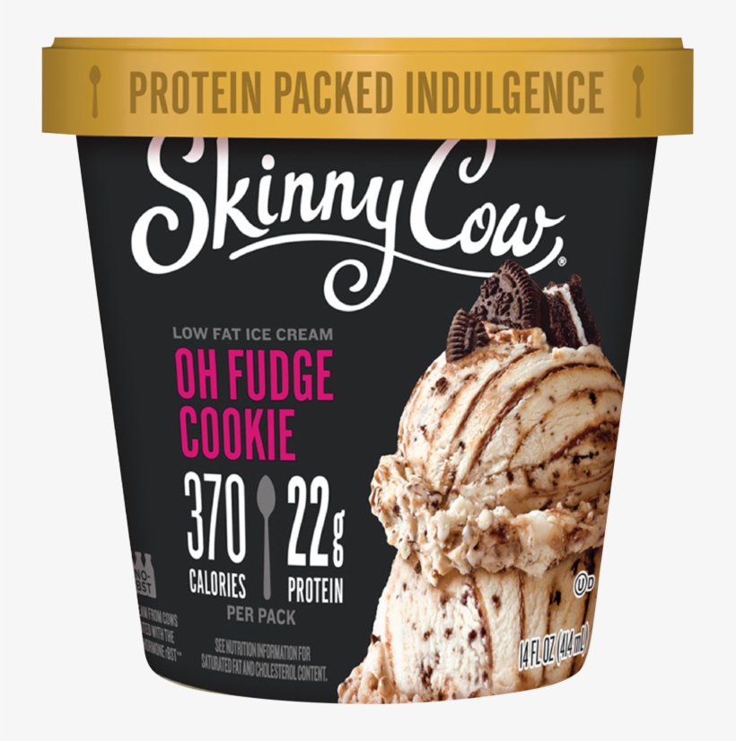 14 Oz - Skinny Cow Ice Cream Pints, transparent png