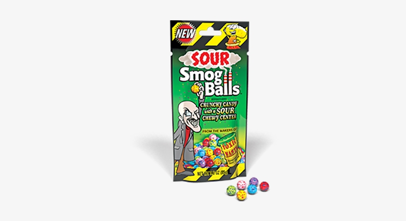 Toxic Waste Smog Balls - Toxic Waste Hazardously Sour Smog Balls, transparent png