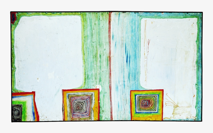 Oil, Coloured Pencil And Chalk Relief On Two Joined - Picture Frame, transparent png