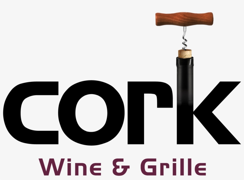 Cork Wine & Grille Logo - Cork Wine & Grille, transparent png