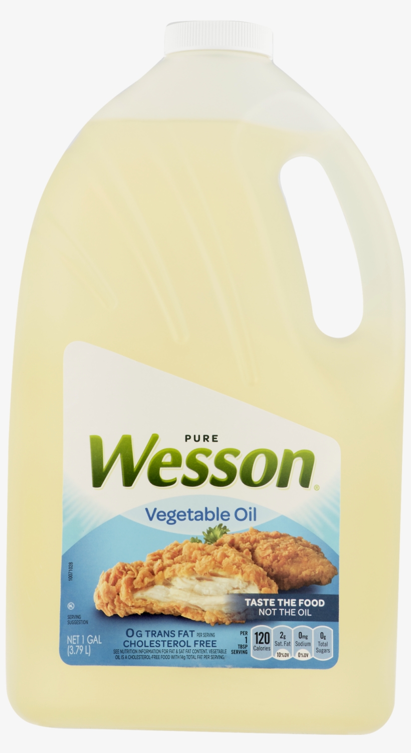 Wesson Pure Canola Oil , 1.25 Gallon, transparent png