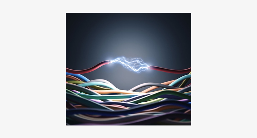 Conductores Electricidad - Electricity Passing Through Wires, transparent png
