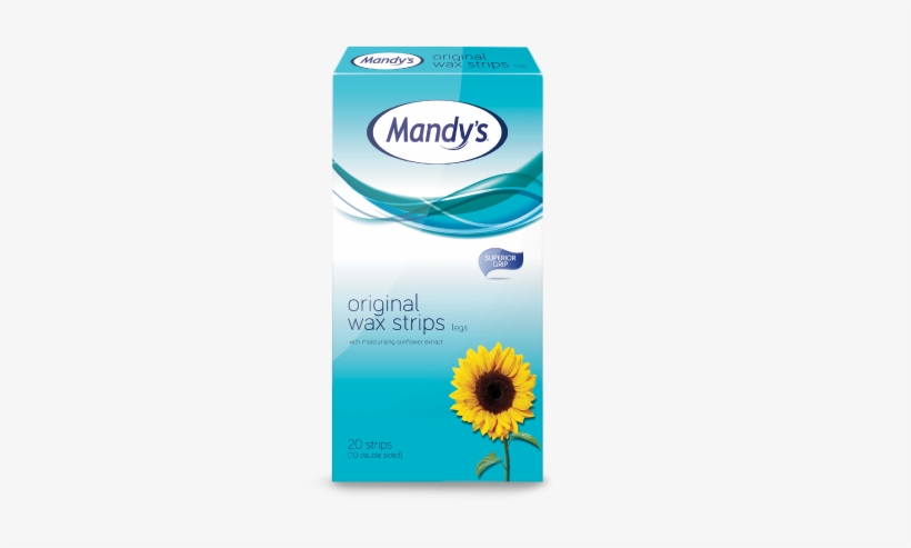 Original Wax Strips Legs - Mandy's Original Wax Strips, transparent png