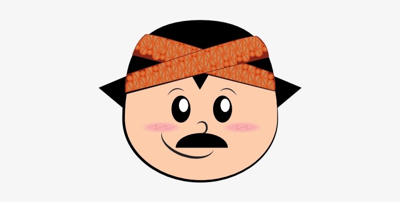 Funny Man Cartoon Face Messages Sticker-0 - Cartoon, transparent png