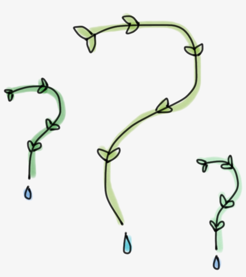 Yellow Days Question Mark Drawing - Drawing, transparent png