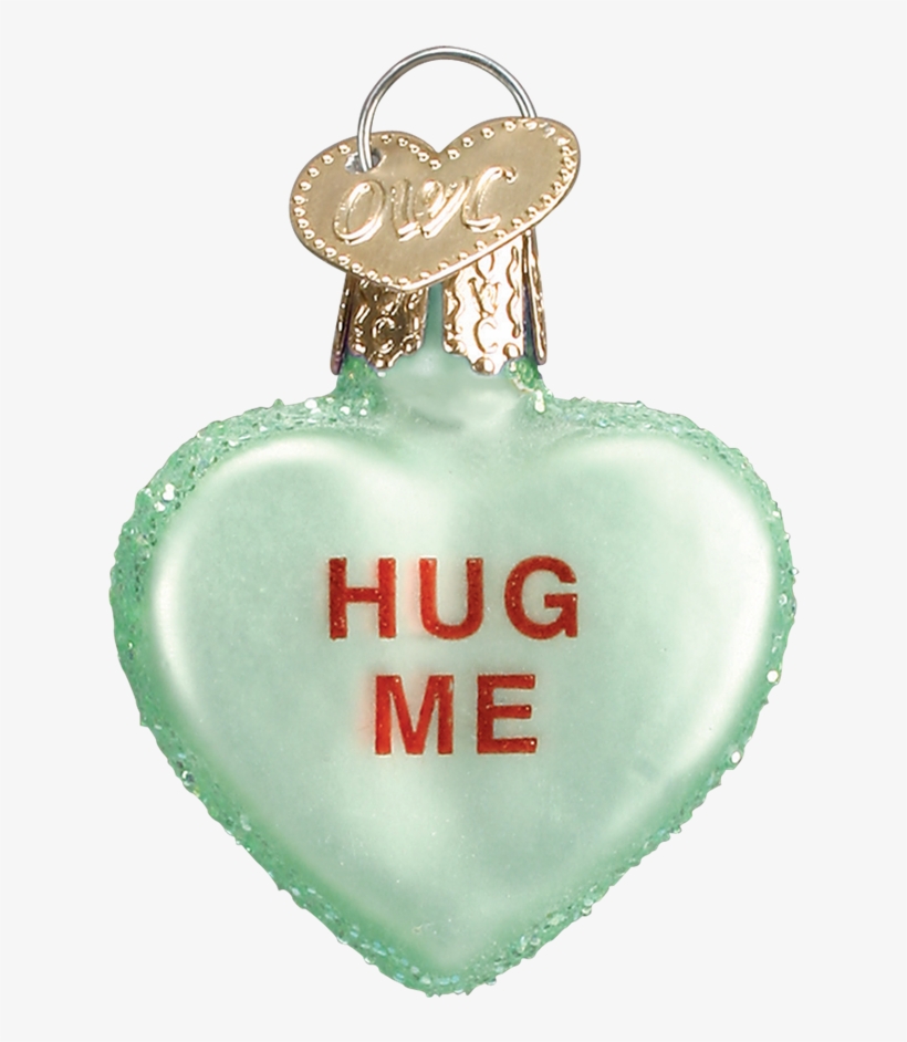 Old World Conversation Hearts Glass Ornament - Old World Conversation Heart Set Of 6 Assorted Ornament, transparent png