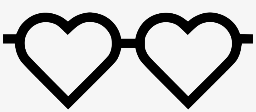 Glasses Comments - Heart, transparent png