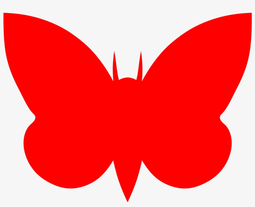 United States Moth Class Association - Butterfly Red Clipart, transparent png