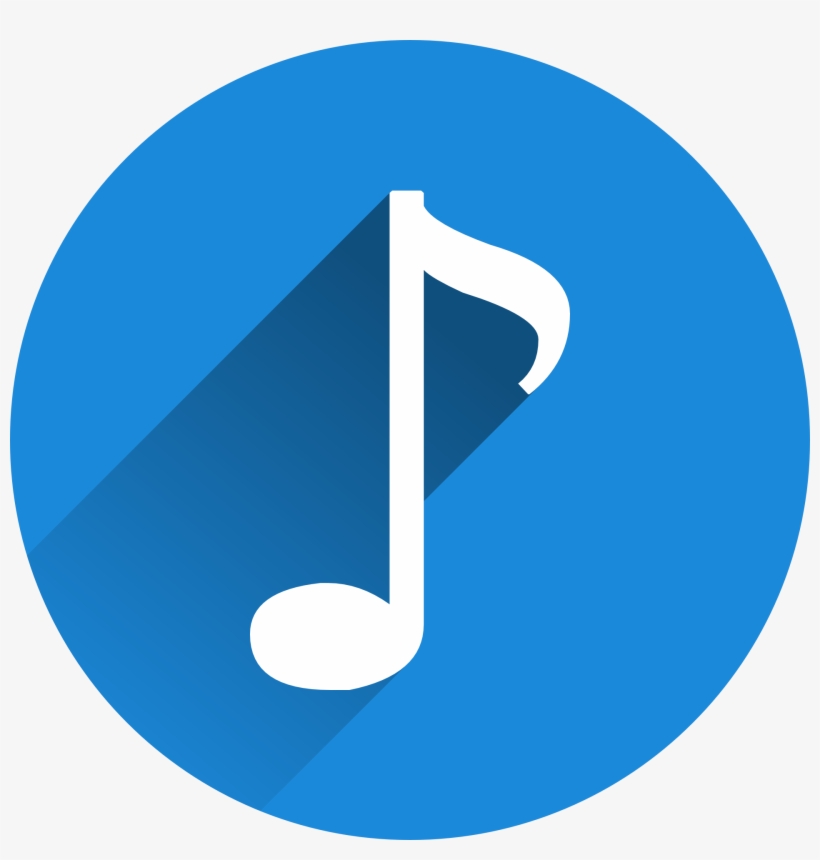 Music Note In The Blue Button - Questions Mark, transparent png